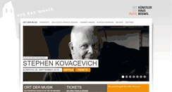 Desktop Screenshot of kuenstlerhausboswil.ch